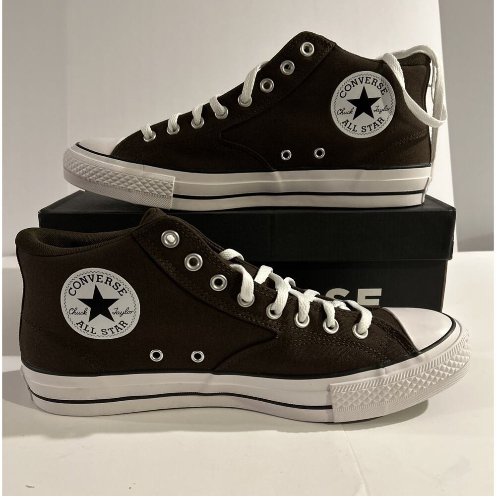 Men's Converse Shoes 13 Chuck Taylor Fresh Brew Brown Mid Top CTAS Malden Street